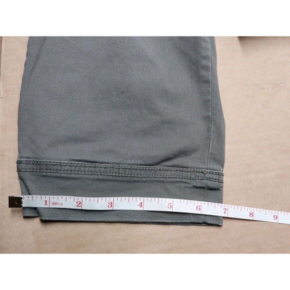 SO Juniors Womens Size 7 Capri Pants Khaki Brown Wear It Declare It Cute Comfy - Picture 12 of 13